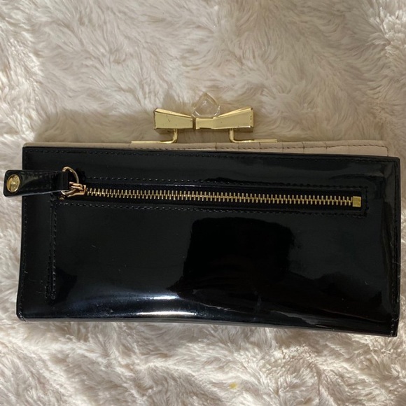 Ted Baker Black Patent Leather Wallet - Picture 3 of 6